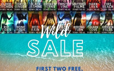 Two free books and the rest of the Paradise Crime Mysteries with Lei on sale for 3.99!